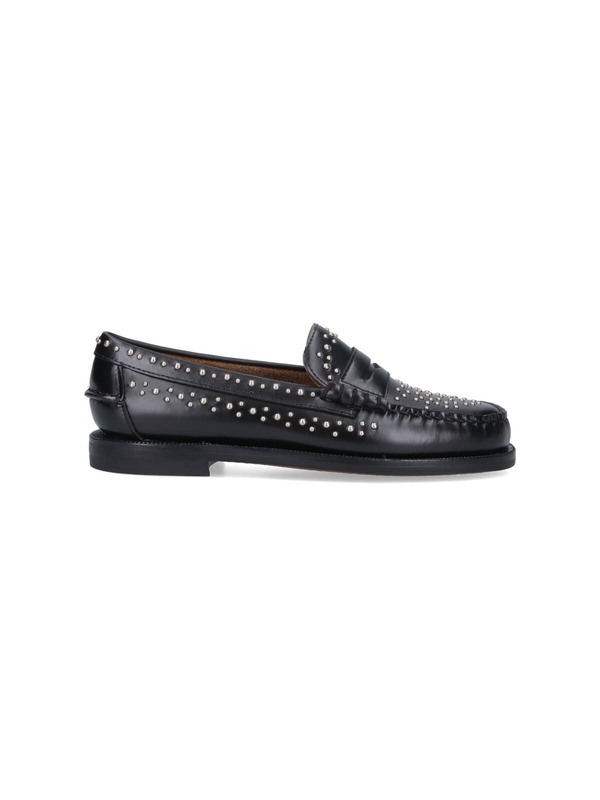 Sebago Dan Studs Loafers - Black