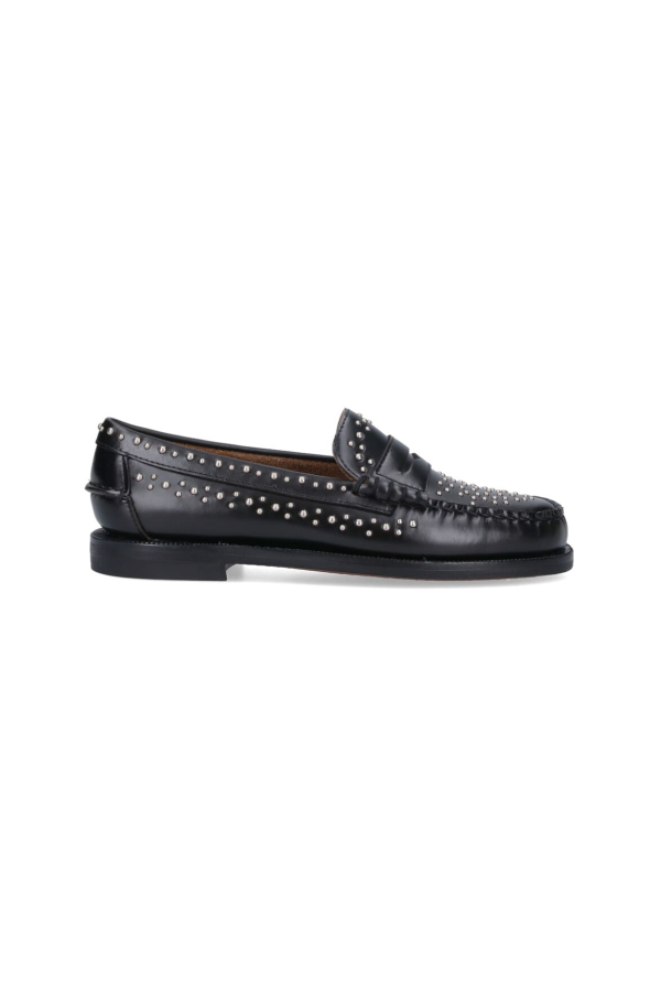 Sebago Dan Studs Loafers - Black