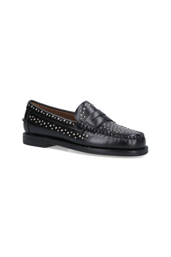 Sebago Dan Studs Loafers - Black