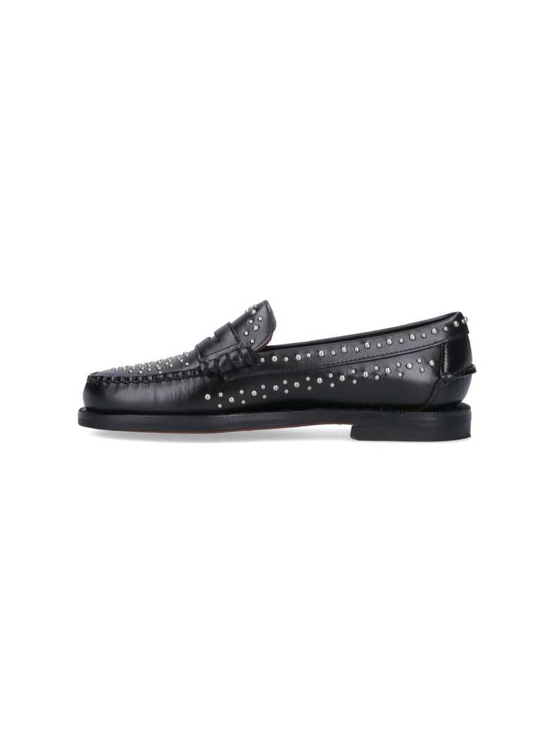 Sebago Dan Studs Loafers - Black