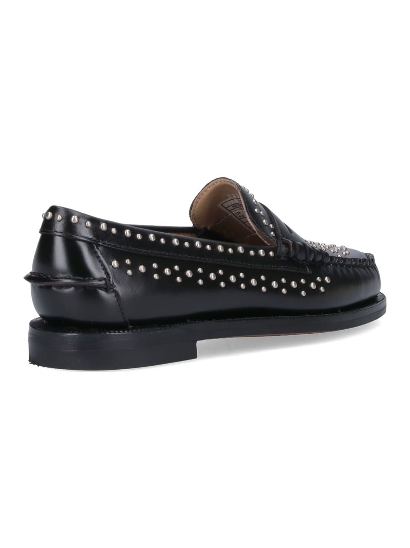 Sebago Dan Studs Loafers - Black