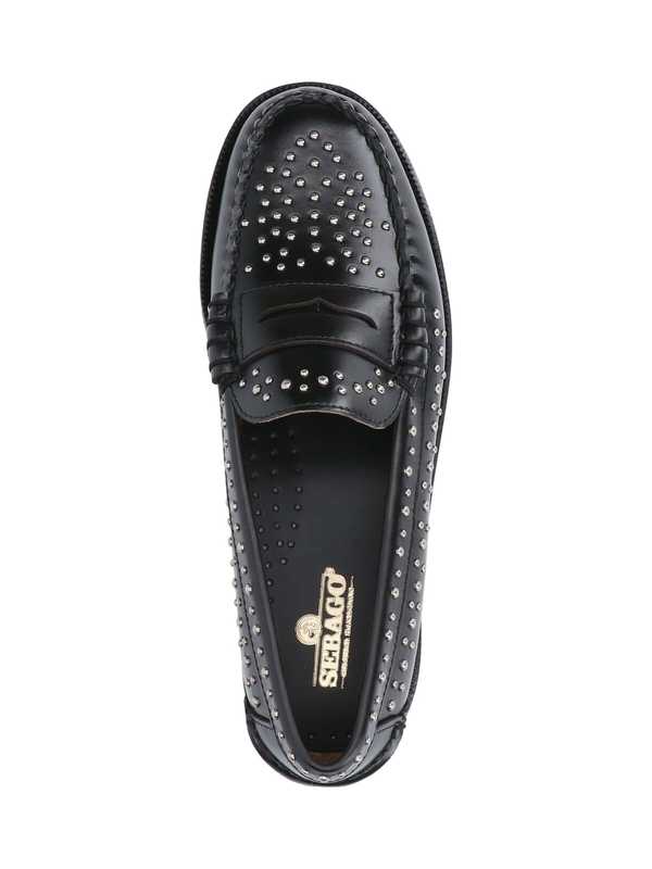 Sebago Dan Studs Loafers - Black