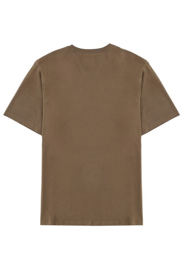 C.P. Company T-Shirt With Logo - Brown