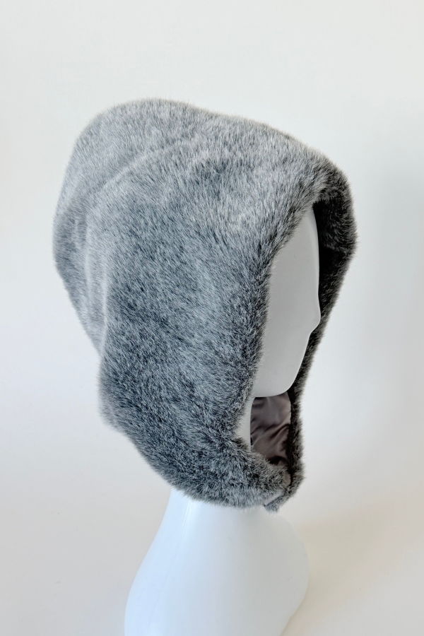 Clyde Sno Hood - Silver Grey