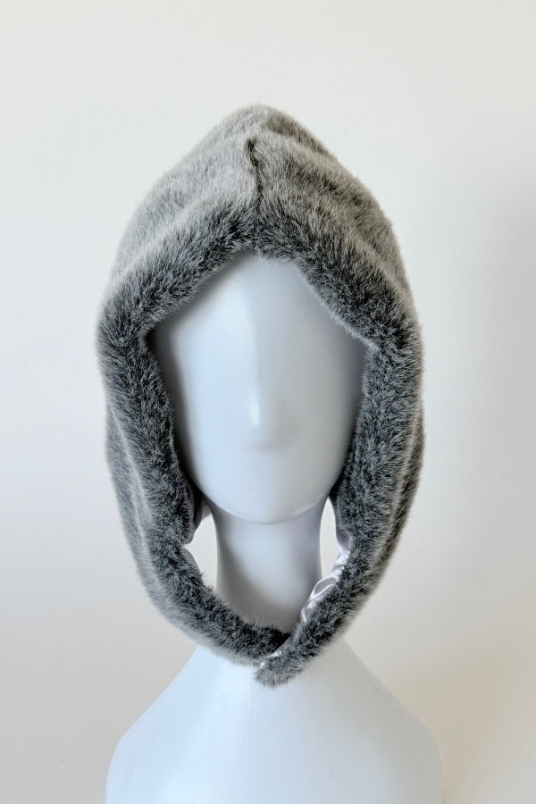 Clyde Sno Hood - Silver Grey