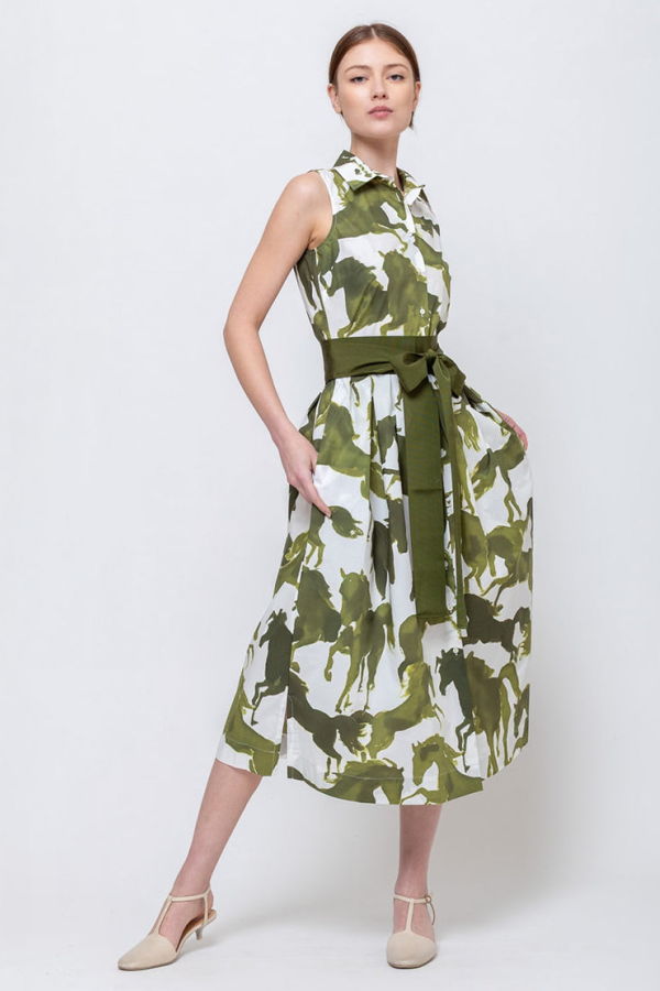 Sara Roka Zalla Dress - Horses