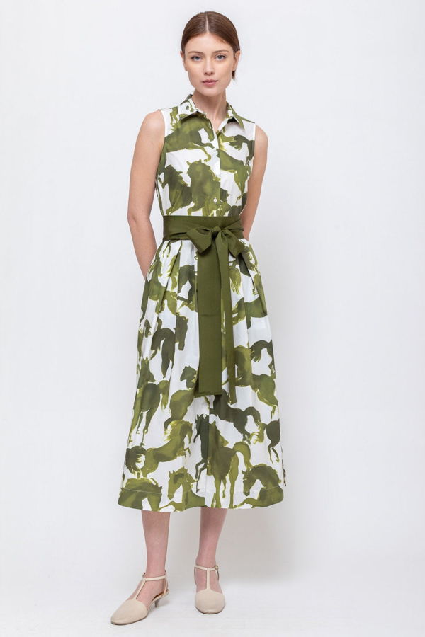 Sara Roka Zalla Dress - Horses