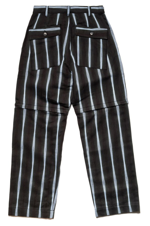 SAMURAI JEANS SJAP25-DPS Drunken Stripe 2 Way Pants