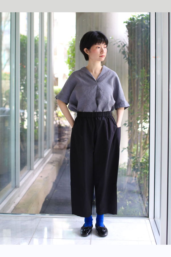 Evam Eva Cotton Cropped Pants