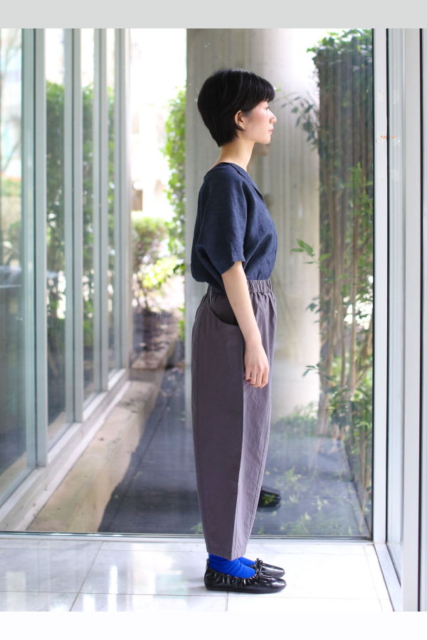 Evam Eva Cotton Cropped Pants