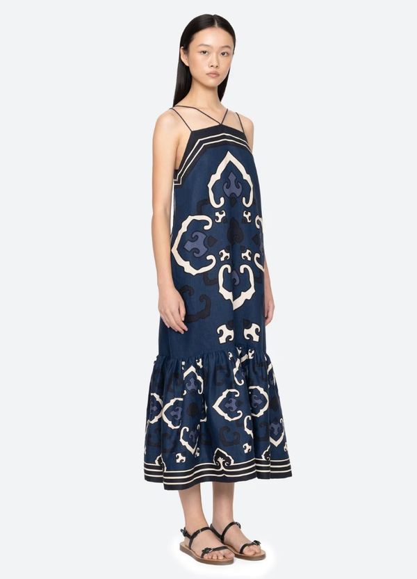 Sea NY Blaise Spaghetti Strap Dress