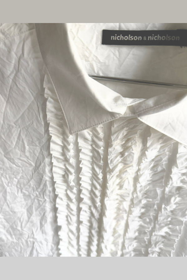 Nicholson & Nicholson Iris Ruffle Shirt