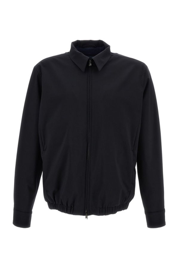 Herno Lightweight Technical Fabric Jacket - Blue