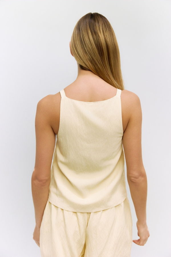 Azalea Alana Top - Buttercream