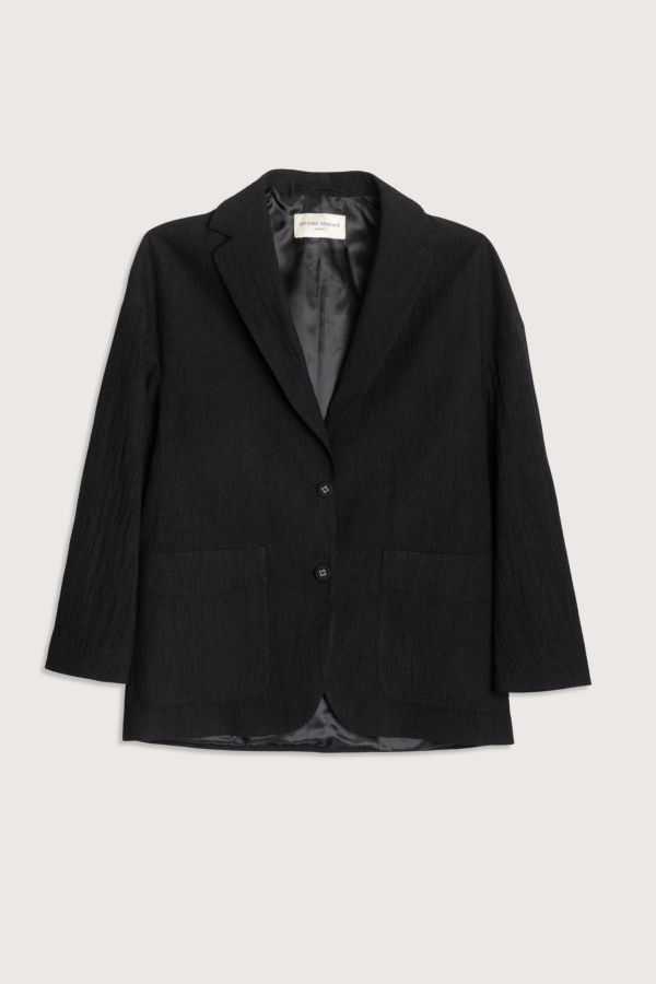 Officine Generale Erena Light Weight Jacket - Black