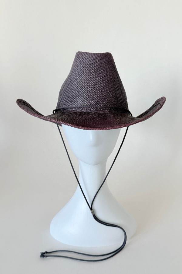 Clyde Cowboy Hat with Drawstring