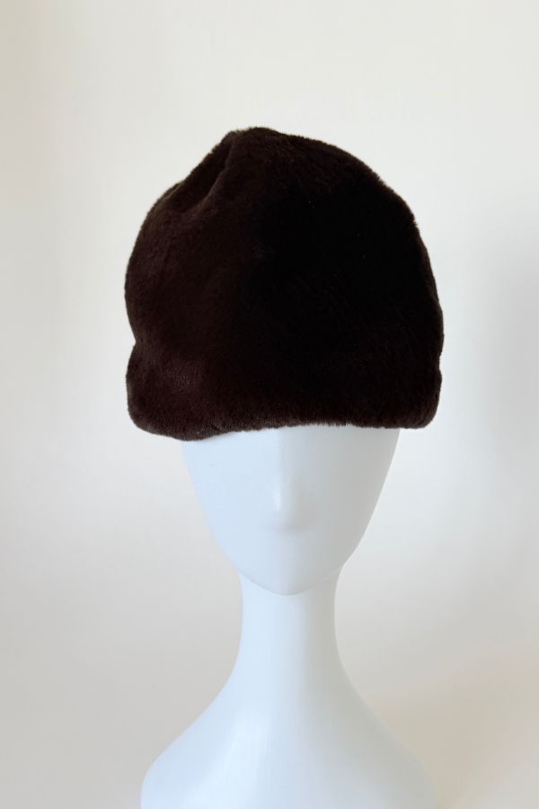 Clyde Faux Fur Toque - Mink