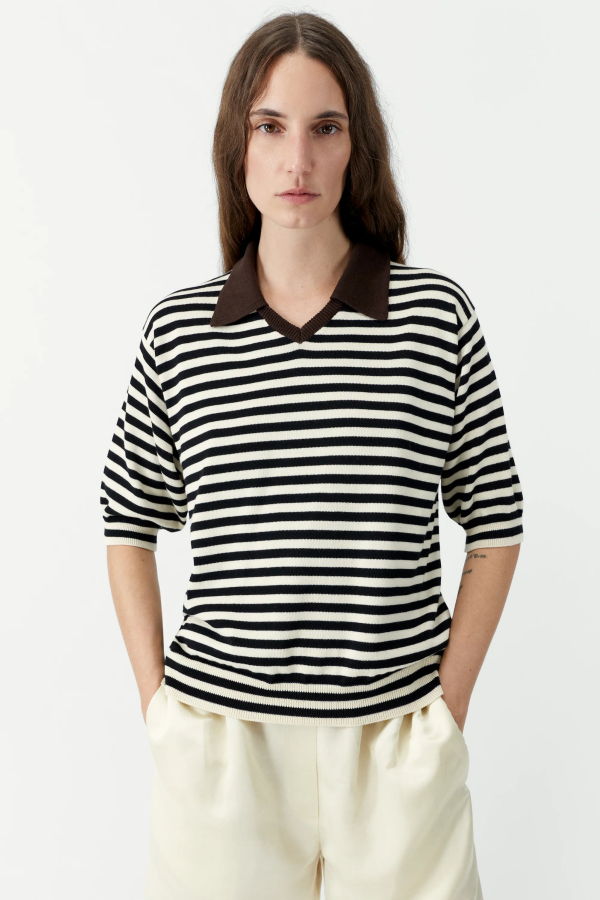 Cordera Ray Cotton V-Neck Polo