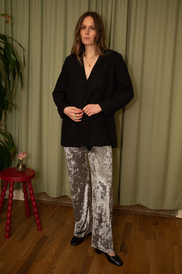 Maryam Nassir Zadeh Dance Pant - Silver