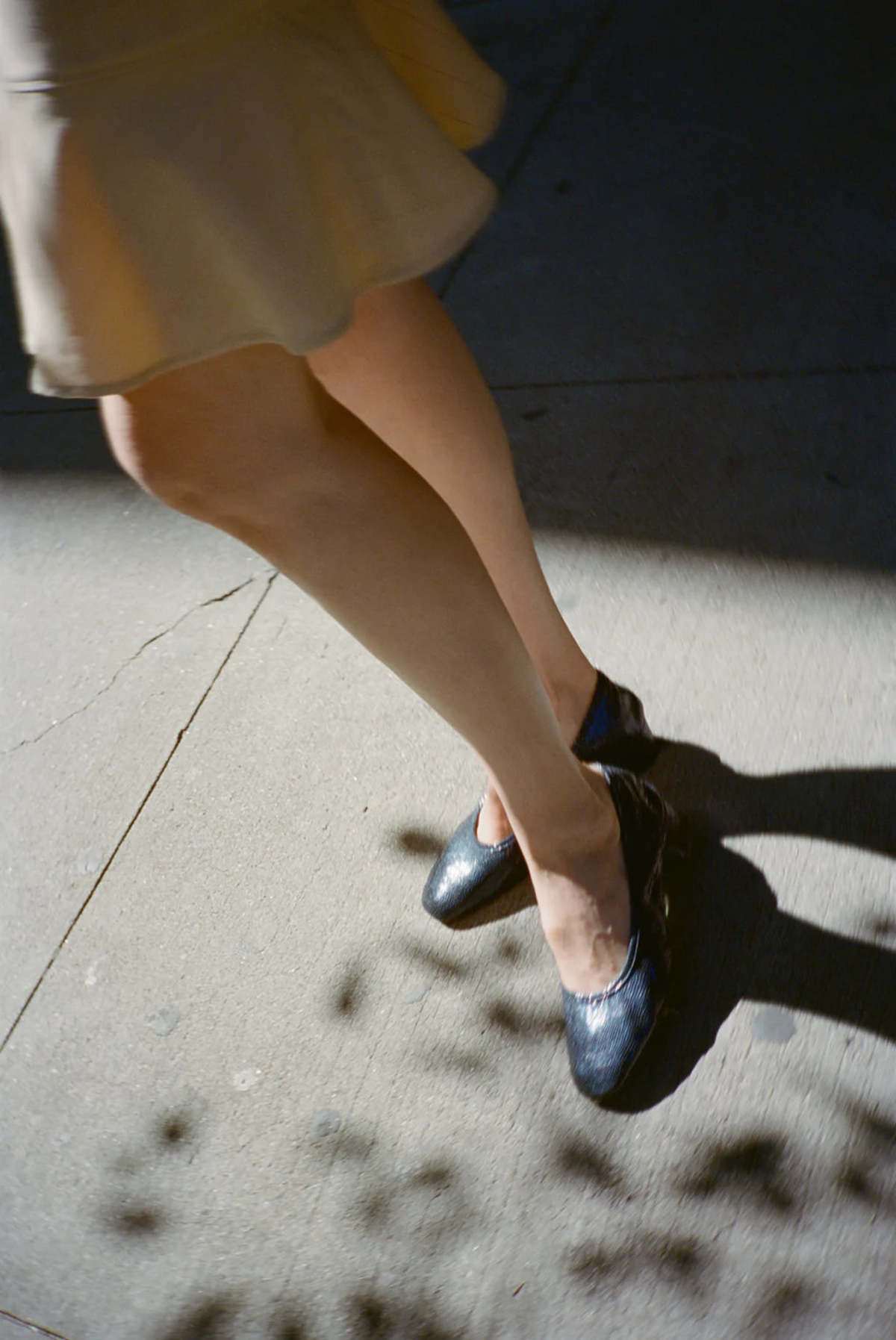 Maryam Nassir Zadeh Roberta Ballerina Pump - Navy Blue - Image 4 of 4