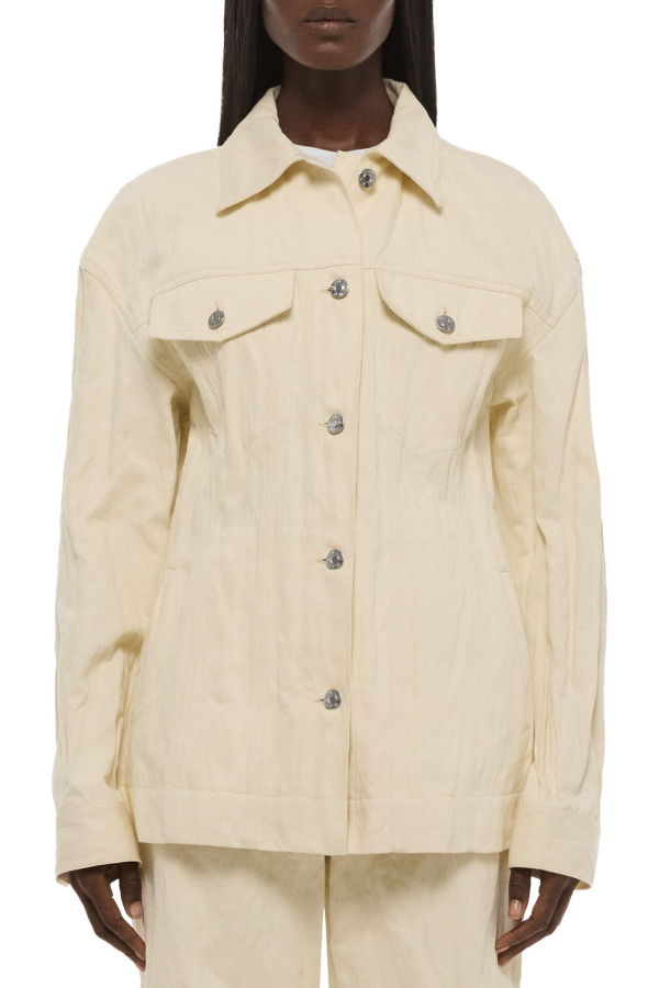 Helmut Lang Crushed Trucker Jacket