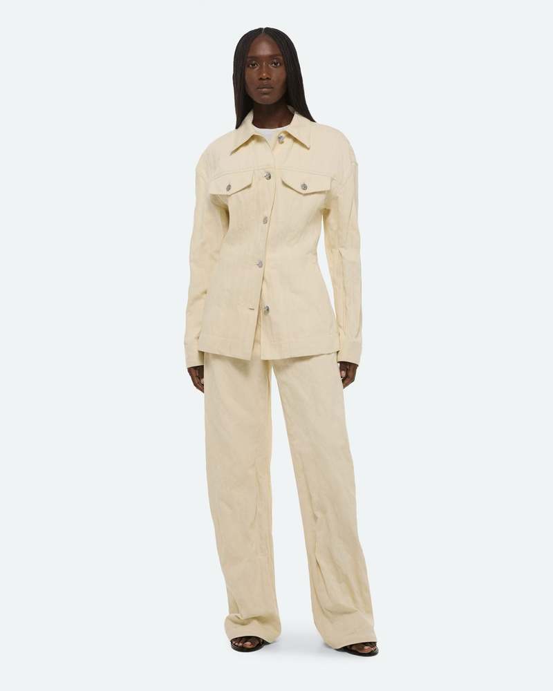 Helmut Lang Crushed Trucker Jacket