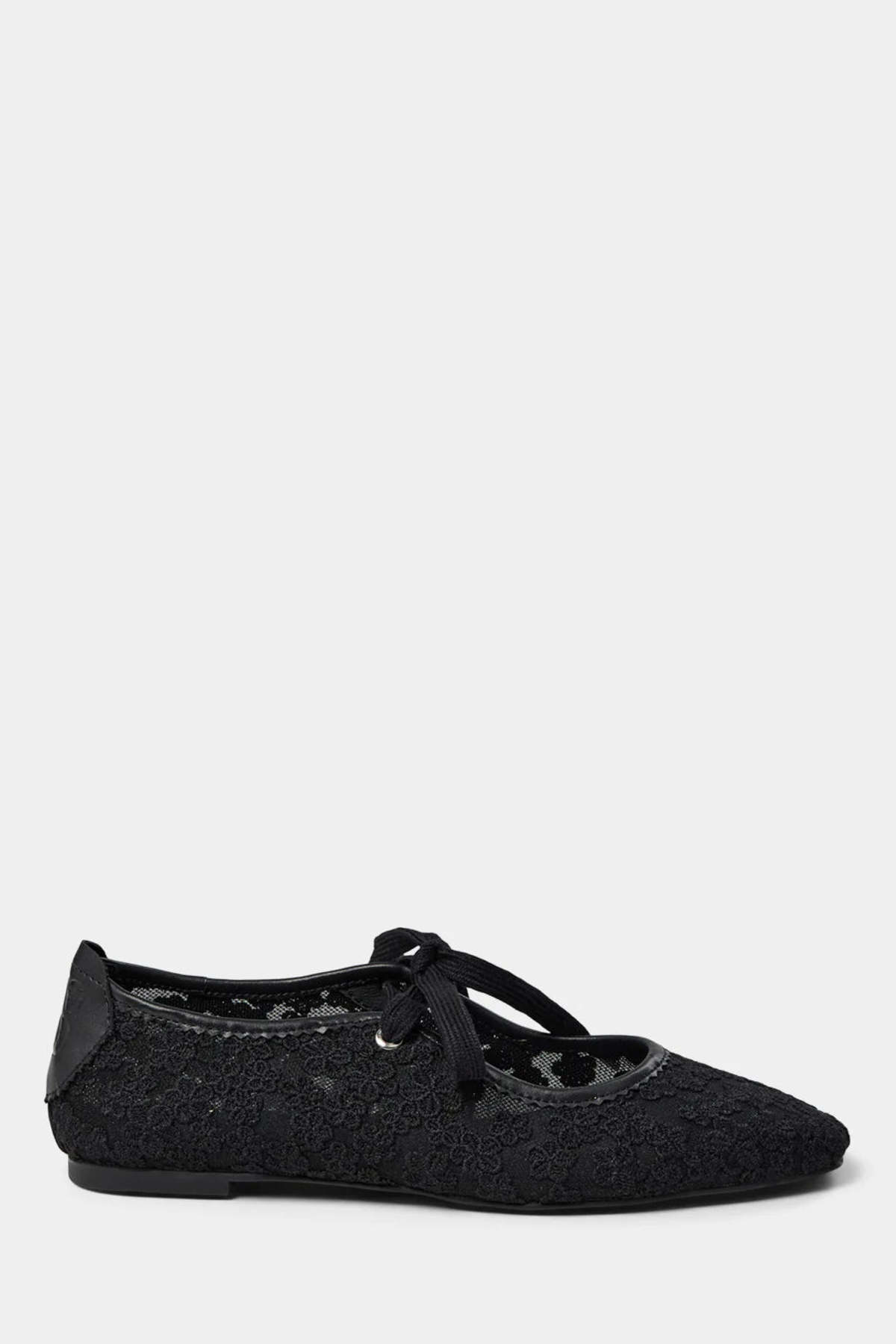 Sofie Schnoor Footwear Ellie Ballerina Flats - Black - Image 1 of 3