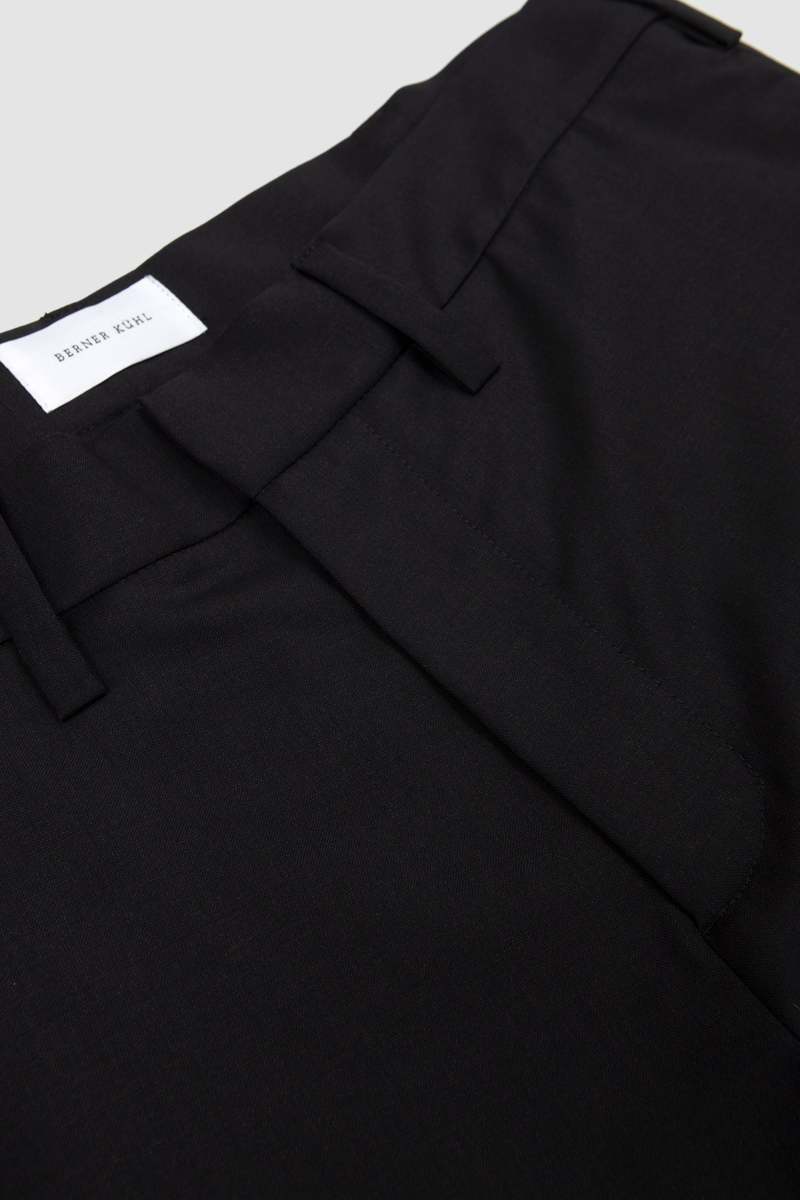 Berner Khl Dress Trouser Fine Wool Peat Trousers