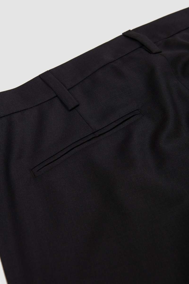 Berner Khl Dress Trouser Fine Wool Peat Trousers