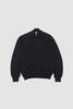 Gran Sasso Egyptian Cotton Half Zip Mock Neck Sweater - Thumbnail 2