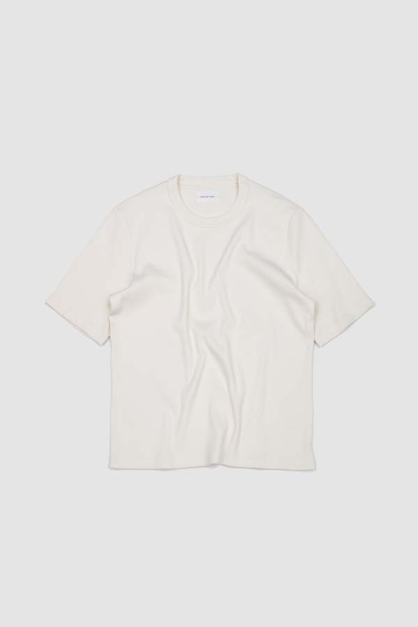 Berner Khl Gym Tee Cotton Rib Tee - Chalk