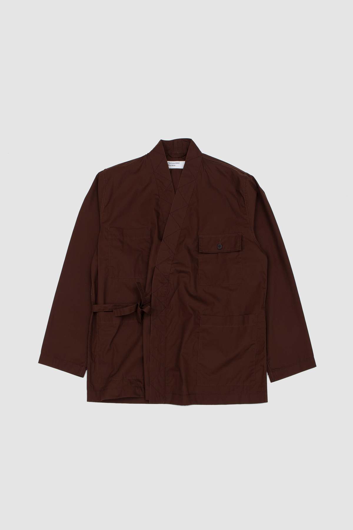 Universal Works Osaka Work Jacket Peached Poplin - Image 1 of 5