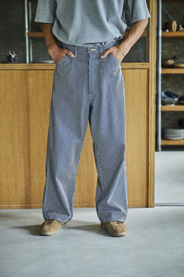 Orslow Wide Fit 30's Hickory Painter Pants