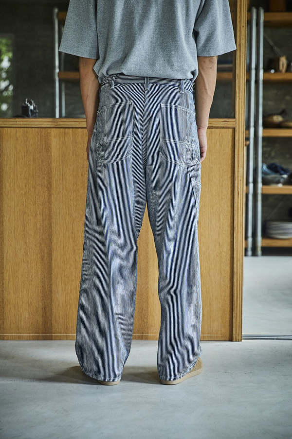 Orslow Wide Fit 30's Hickory Painter Pants