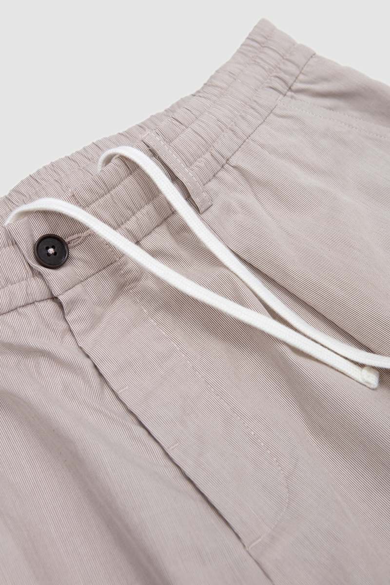 Universal Works Pleated Track Kennedy Stripe Shorts