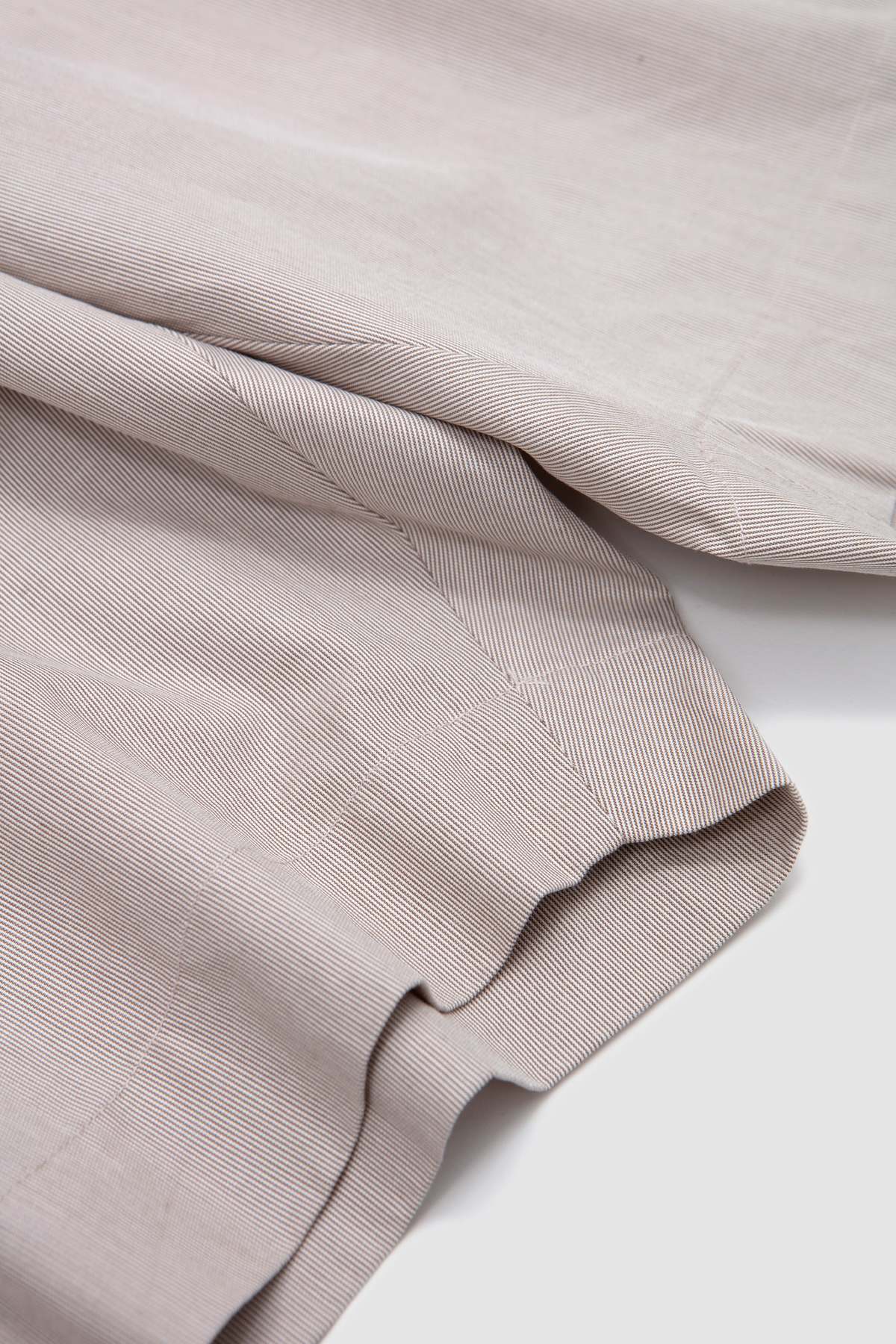 Universal Works Pleated Track Kennedy Stripe Shorts - Image 4 of 5