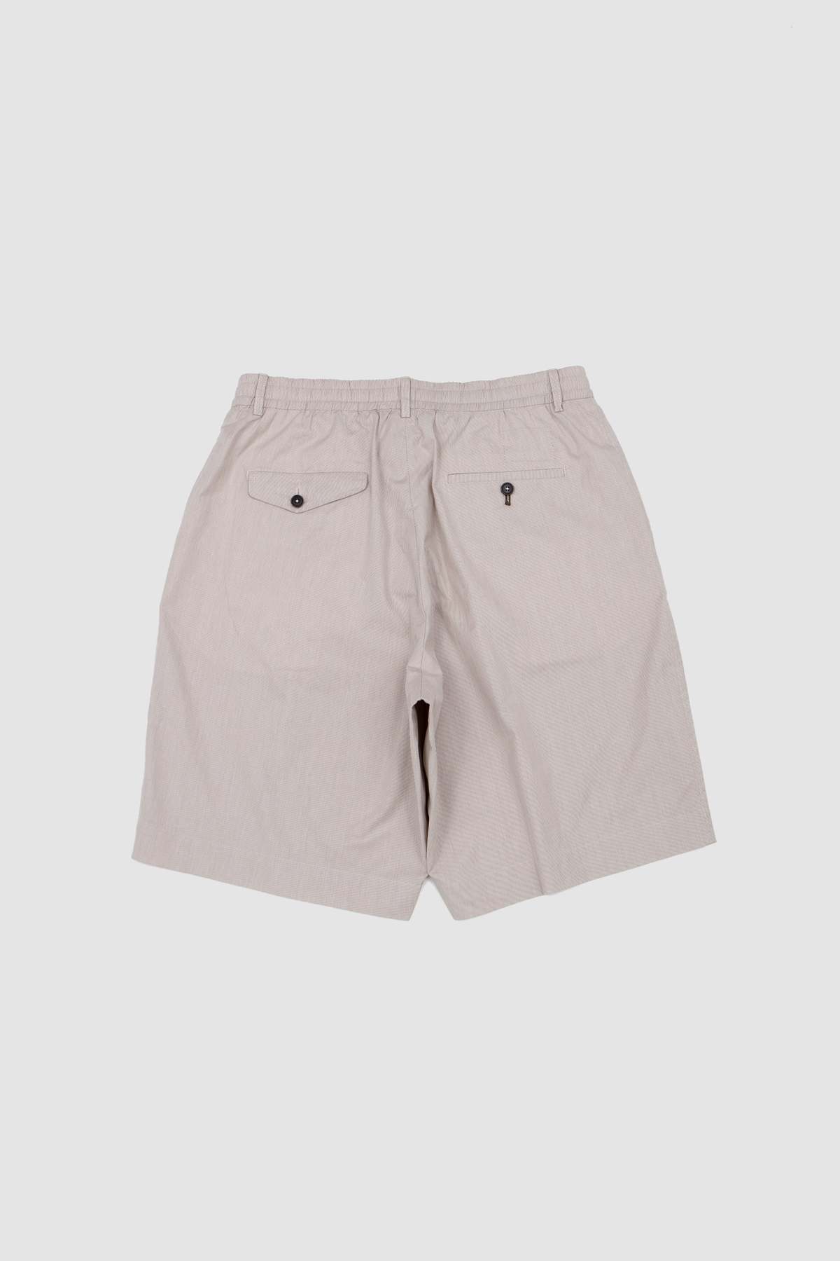 Universal Works Pleated Track Kennedy Stripe Shorts - Image 5 of 5