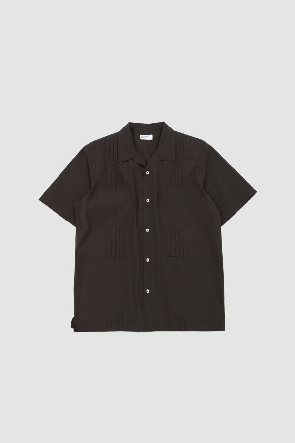 Universal Works SS Dwilight Overshirt Shirt - Olive