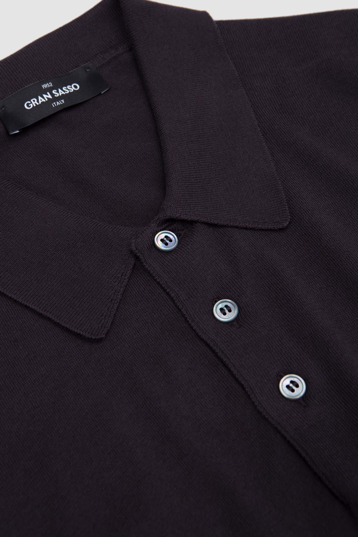 Gran Sasso Suvin Cotton Polo Shirt - Image 3 of 5