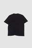 Gran Sasso Textured Cotton Crew Neck Tee - Black - Thumbnail 5