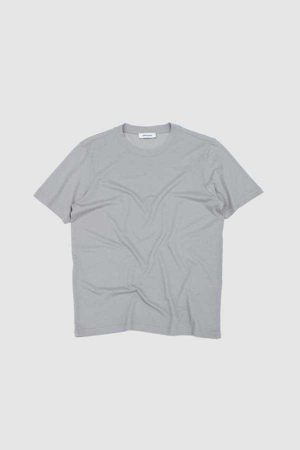 Gran Sasso Textured Cotton Crew Neck Tee