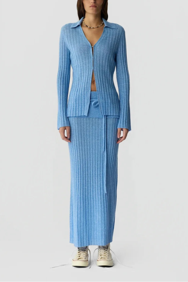 Guest in Residence Lia Skirt - Blue