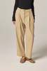 amente Elastic Back Pants - Tan - Thumbnail 1
