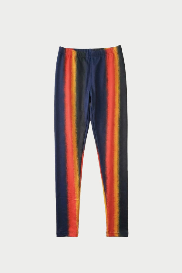 Toga Pulla Bold Stripe Tights - Navy