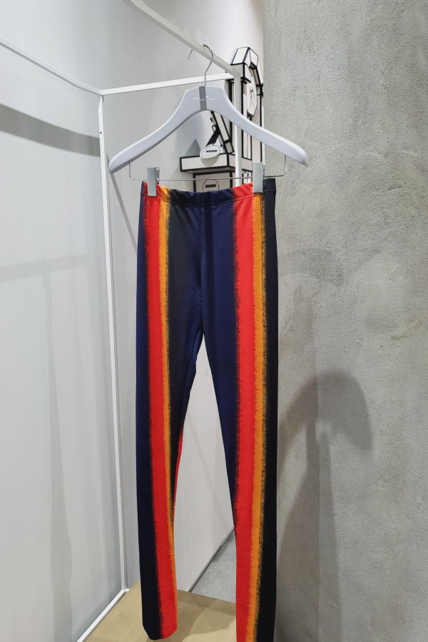 Toga Pulla Bold Stripe Tights - Navy