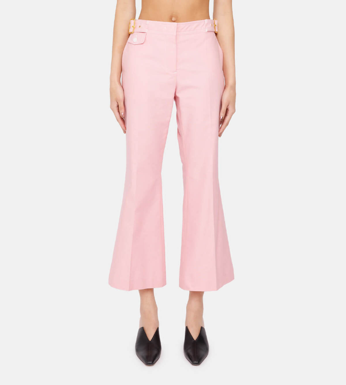 Sies Marjan Dese Stretch Canvas Pant - Soft Pink - Image 2 of 4