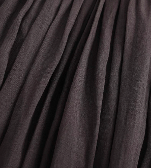 INTO THE EAST Thinly Pleated Skirt - Coffee