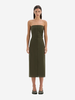 SIR. Sorel Strapless Midi Dress - Thumbnail 2