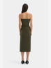 SIR. Sorel Strapless Midi Dress - Thumbnail 4