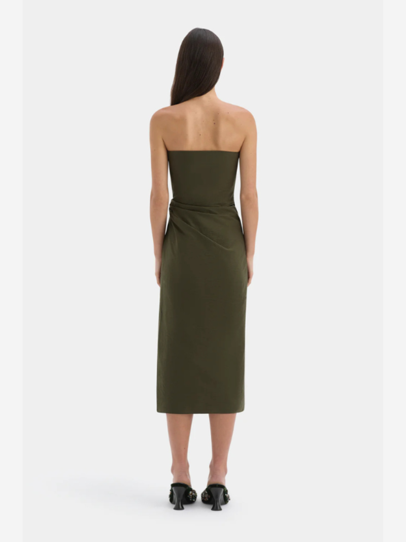 SIR. Sorel Strapless Midi Dress